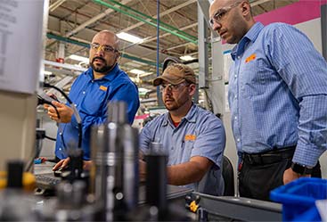 Sandvik Coromant employees work with TDM to save costs.