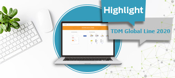 Modernster Bedienkomfort, verbesserte Abläufe und Remotefähigkeit mit TDM Global Line.