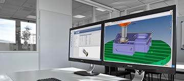 CAM interfaces make programming and simulation easier.