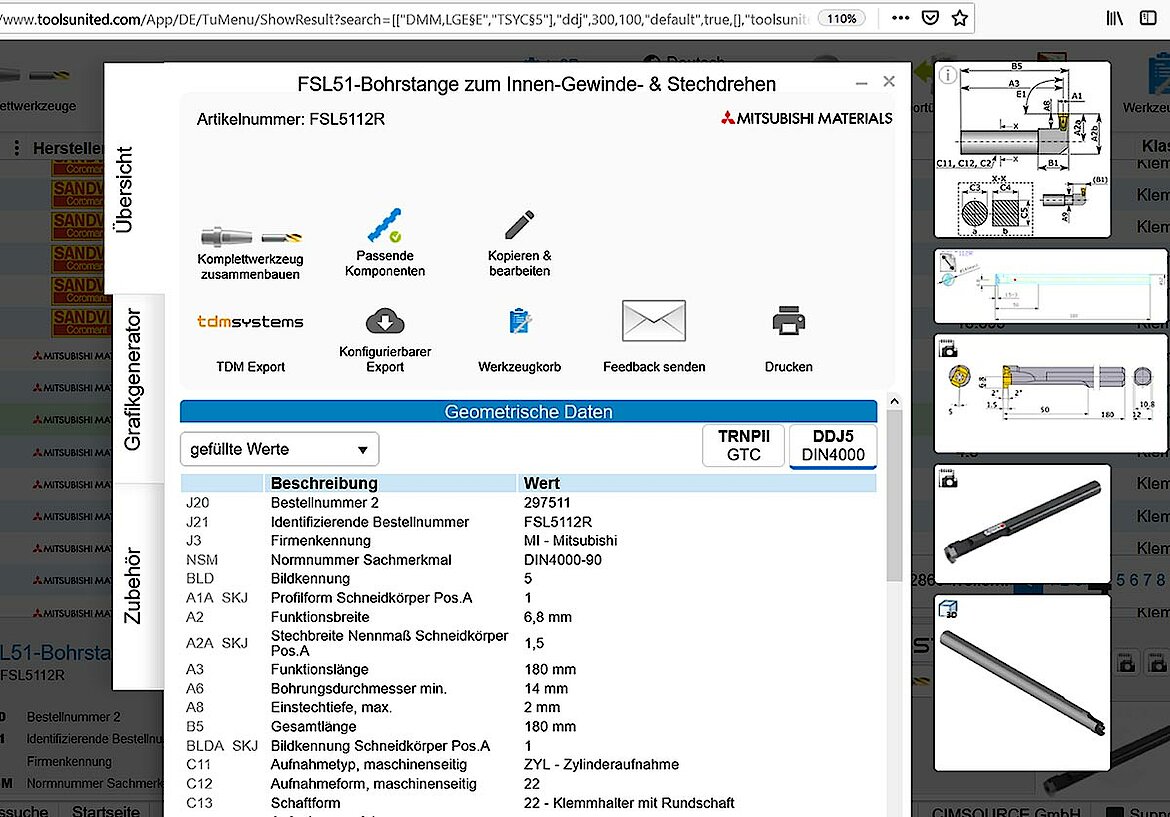 ToolsUnited Datenpool