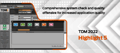 Comprehensive system check and quality offensive for increased application quality