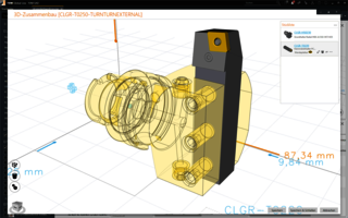 TDM Global Line, 3D-Zusammenbau