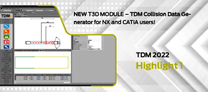 TDM Collision Data Generator for NX and CATIA users