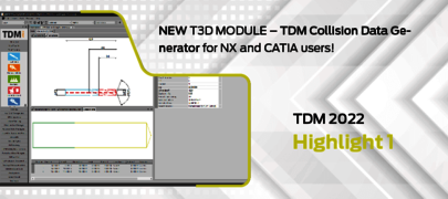 TDM Collision Data Generator for NX and CATIA users