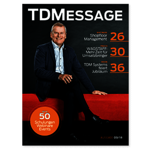 TDMessage 09/2018, deutsche Version.