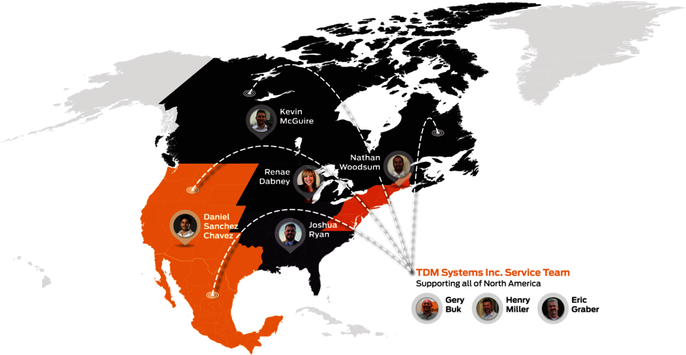 World Map USA Team