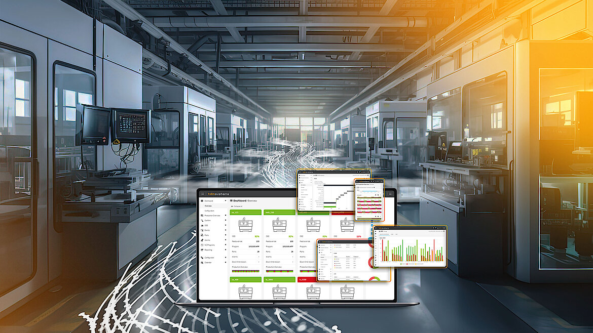 Maschinendatenerfassung mit TDM appCom.