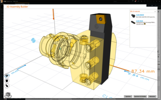 TDM Global Line, assemblaggio 3D