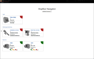 Maske Shopfloor Navigation.