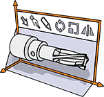 DXF Editor - Reibungslose Aufbereitung zum Komplettwerkzeugzusammenbau mit dem TDM 3D-Solid Editor. 