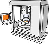 Use tool-specific machine data with the machine integration of TDM. (icon)