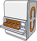 Intégration des systèmes de stockage - Utilisation des armoires de stock automatisées avec TDM Module de Stock.
