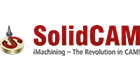 TDM Technologiepartner SolidCAM im Bereich Werkzeugverwaltung. (Logo)