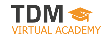 Neues Wissen zu Werkzeugdatenmanagement über unsere TDM Virtual Academy erfahren. (Logo)