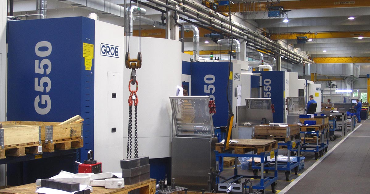 GROB Systems' PSS-T300 tower pallet storage system - Today's