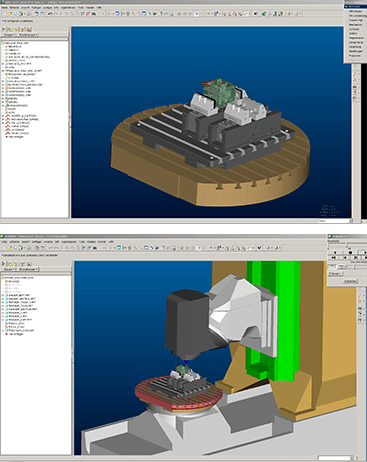 NC simulation in Pro/NC NC simulation in Pro/NC