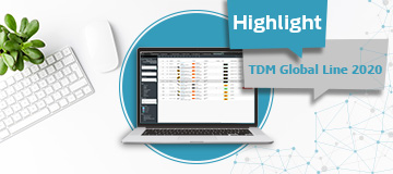 Mit TDM Global Line Bestellungen mengen- und zeitgenau aufgeben.