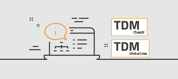 Guida in linea per TDM ClassiX e TDM Global Line