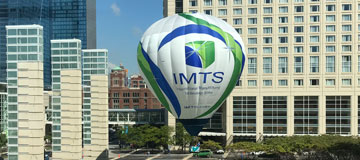 IMTS 2018 Heißluftballon.