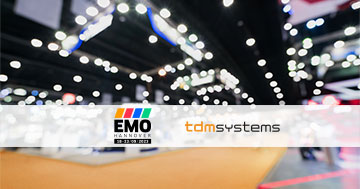 Tool and machine data with TDM - presentation at EMO 2023