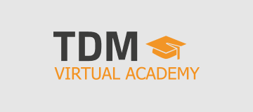 Logo TDM Virtual Academy.