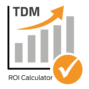 Advantages of digitization with the TDM ROI Calculator.